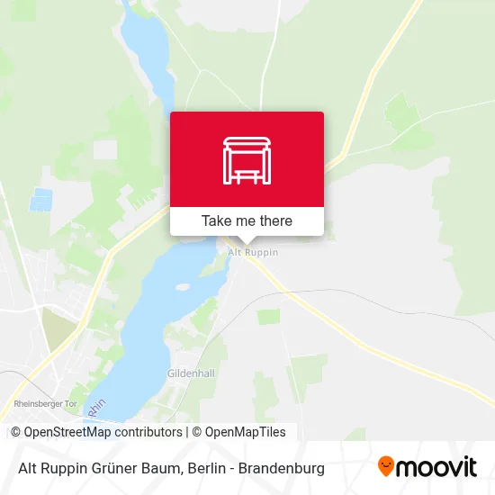 Alt Ruppin Grüner Baum map