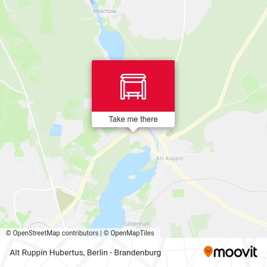 Alt Ruppin Hubertus map