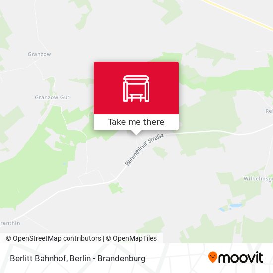 Berlitt Bahnhof map