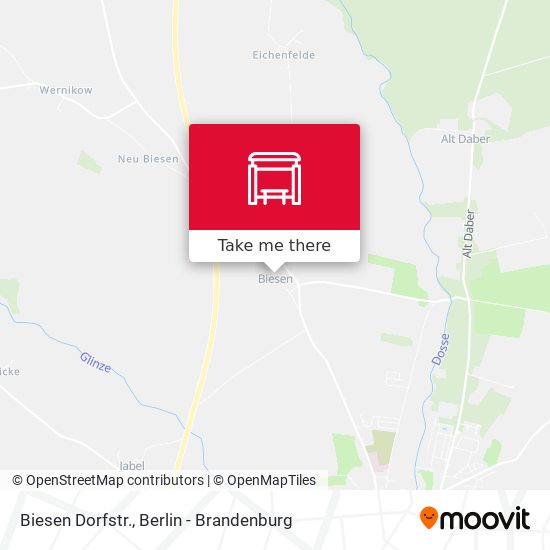 Biesen Dorfstr. map