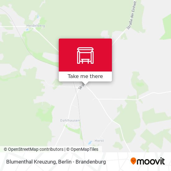 Blumenthal Kreuzung map