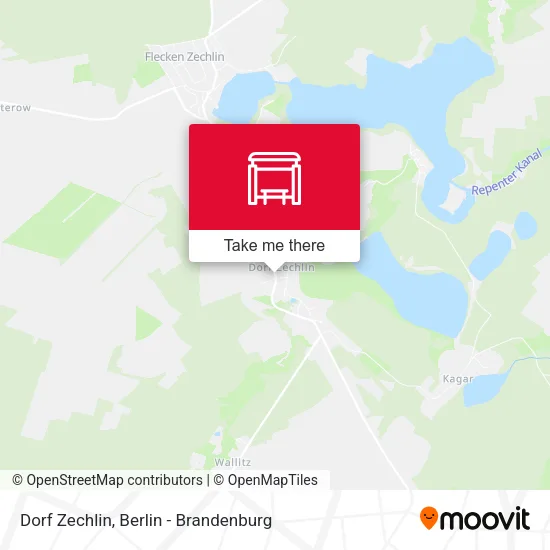 Карта Dorf Zechlin