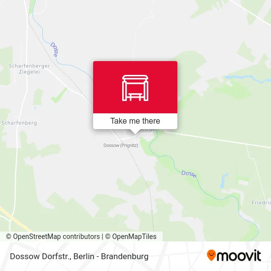 Dossow Dorfstr. map