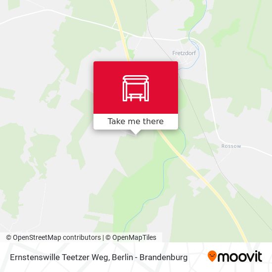 Ernstenswille Teetzer Weg map