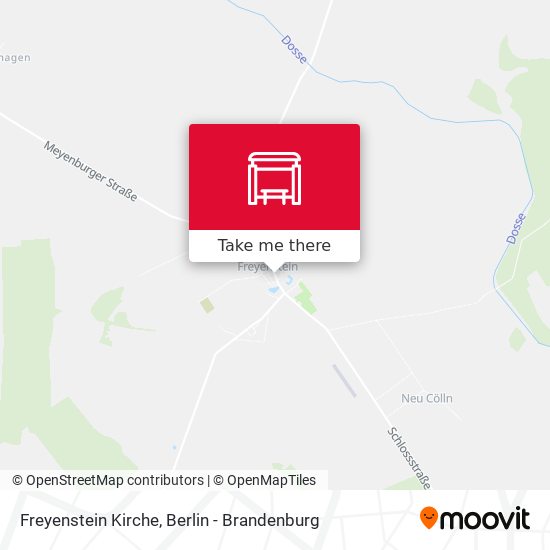 Freyenstein Kirche map