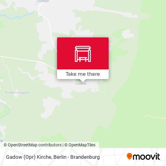 Gadow (Opr) Kirche map