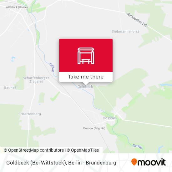 Goldbeck (Bei Wittstock) map
