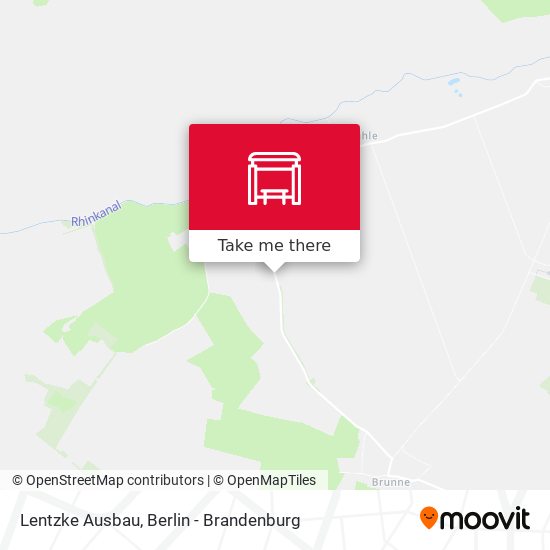 Lentzke Ausbau map