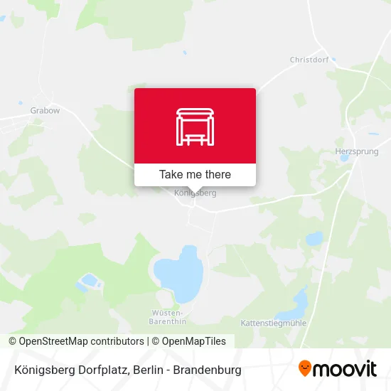Карта Königsberg Dorfplatz