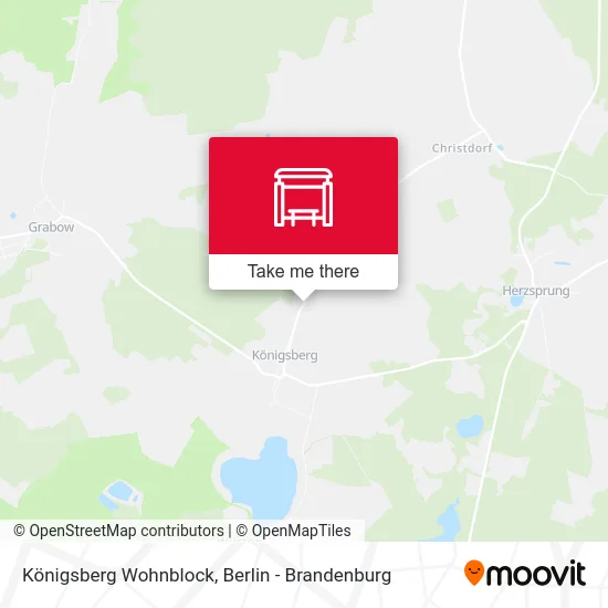 Königsberg Wohnblock map