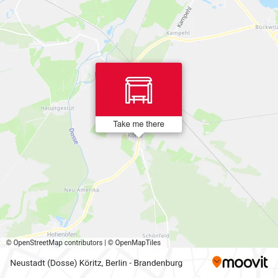 Карта Neustadt (Dosse) Köritz