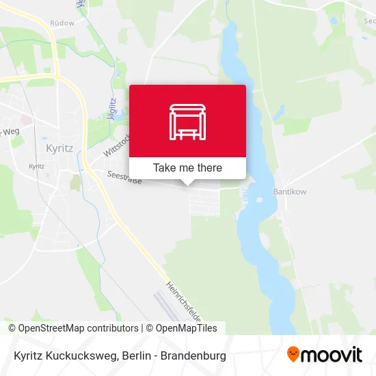 Kyritz Kuckucksweg map