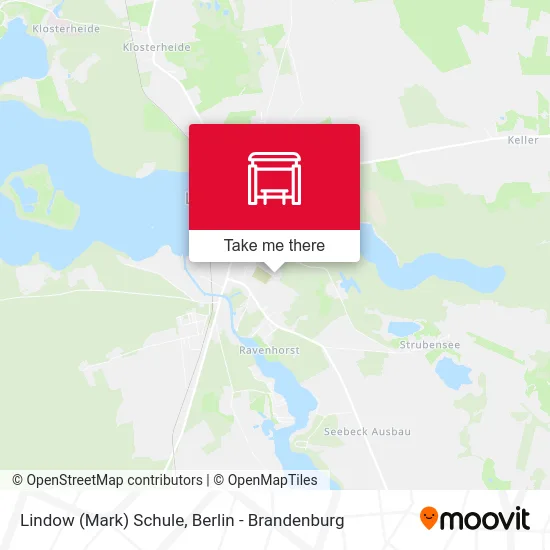 Lindow (Mark) Schule map