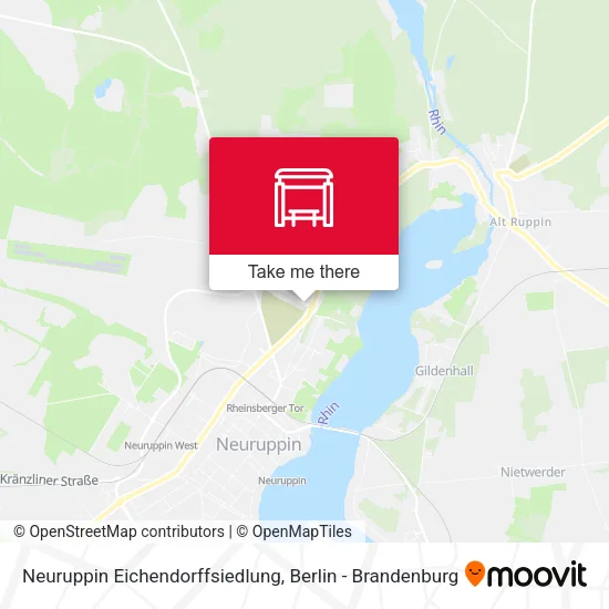 Карта Neuruppin Eichendorffsiedlung