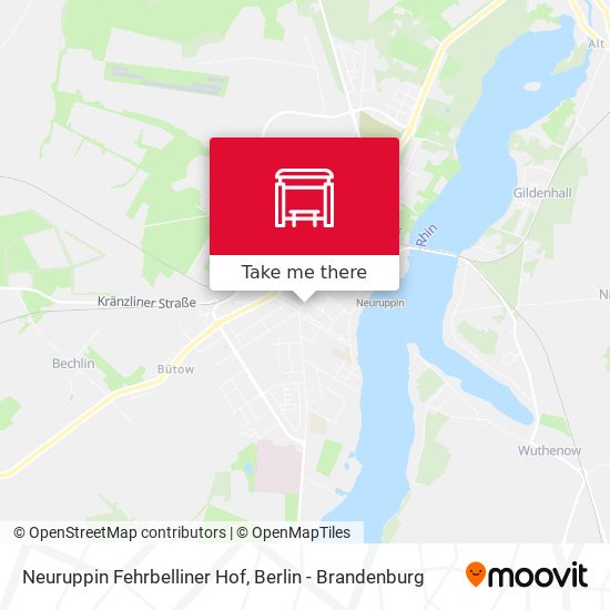 Neuruppin Fehrbelliner Hof map