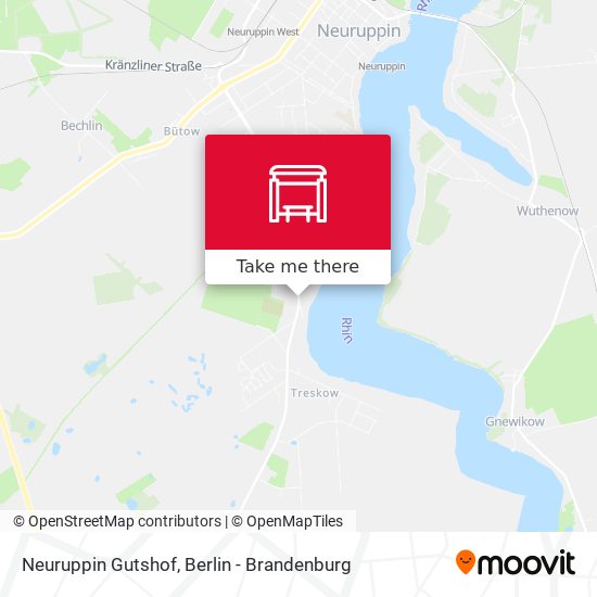 Neuruppin Gutshof map