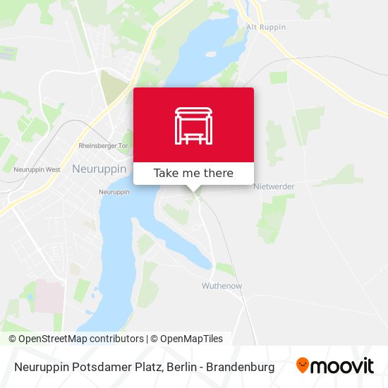 Neuruppin Potsdamer Platz map