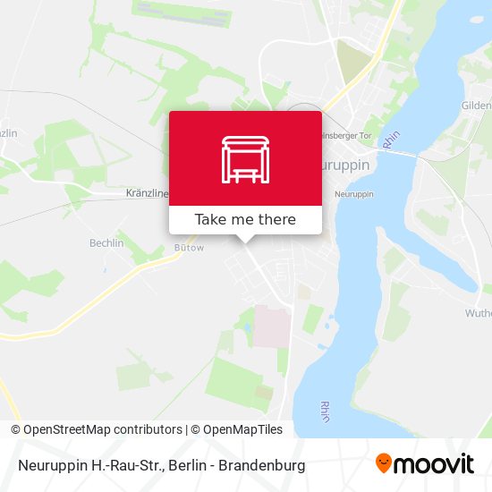 Neuruppin H.-Rau-Str. map