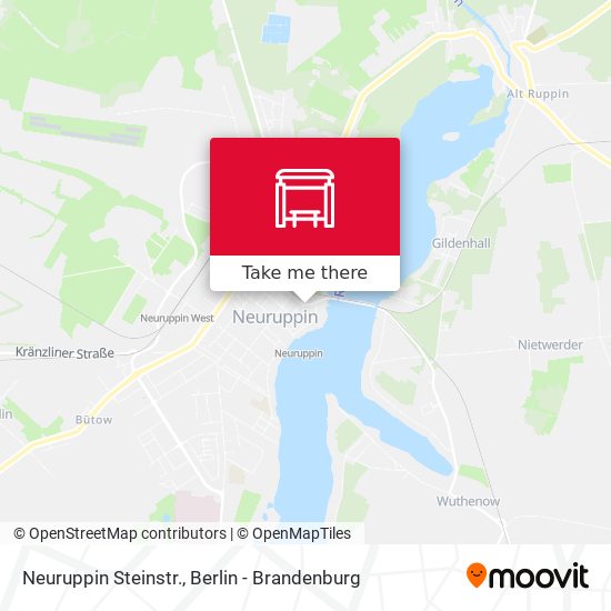 Neuruppin Steinstr. map