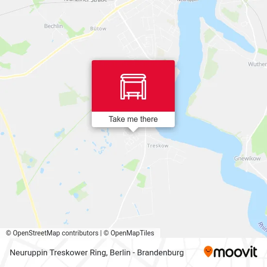 Neuruppin Treskower Ring map