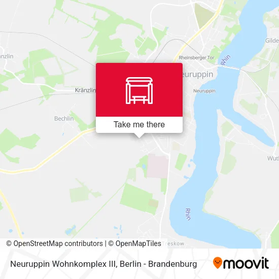 Карта Neuruppin Wohnkomplex III