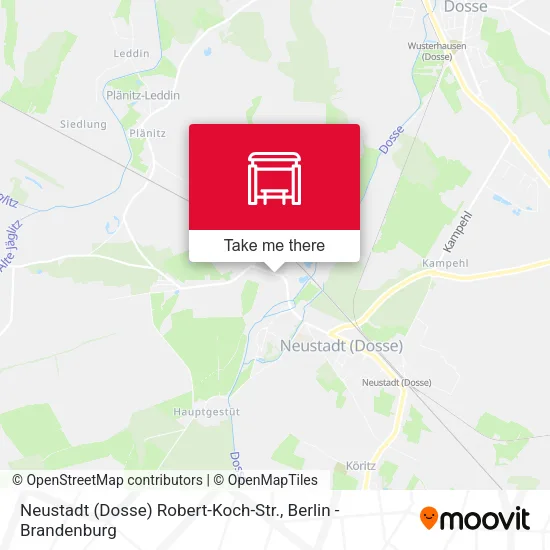 Карта Neustadt (Dosse) Robert-Koch-Str.