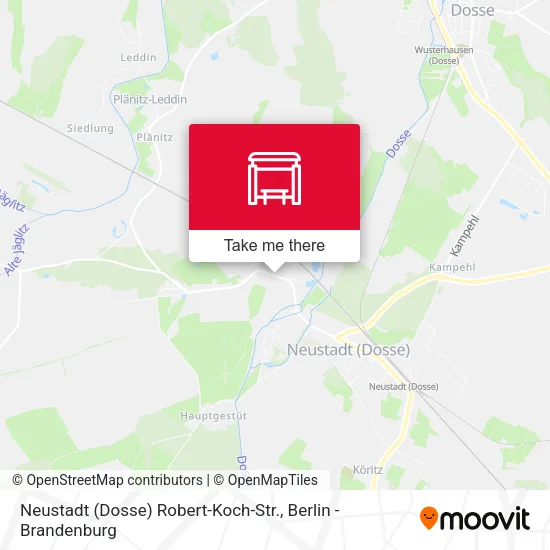 Карта Neustadt (Dosse) Robert-Koch-Str.