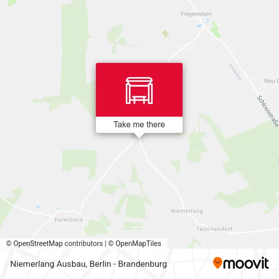 Карта Niemerlang Ausbau