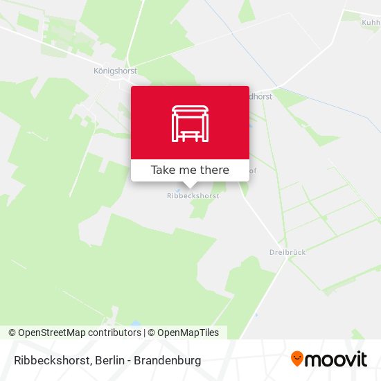 Ribbeckshorst map