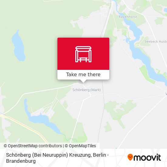Schönberg (Bei Neuruppin) Kreuzung map