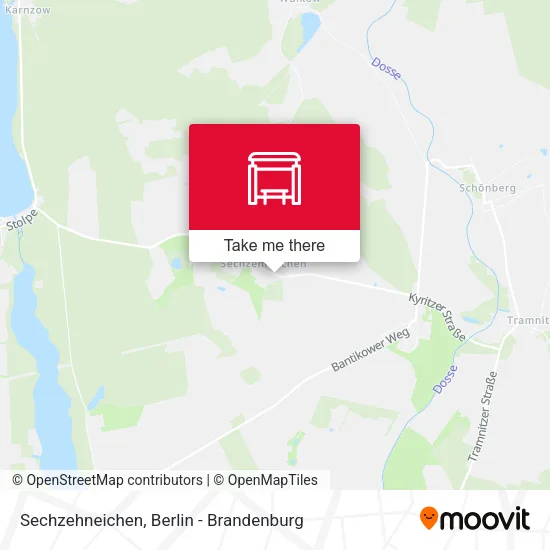 Карта Sechzehneichen
