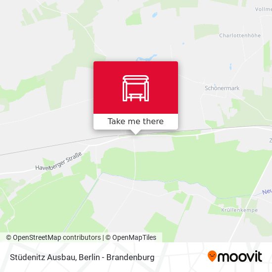 Stüdenitz Ausbau map