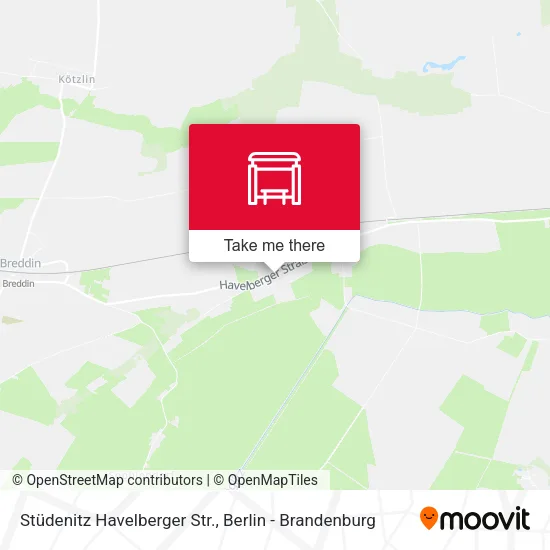 Карта Stüdenitz Havelberger Str.