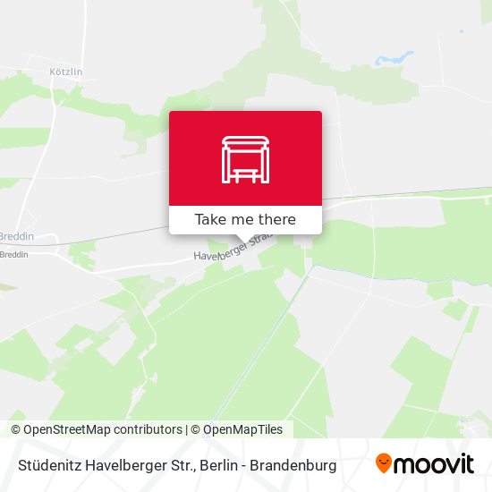 Stüdenitz Havelberger Str. map