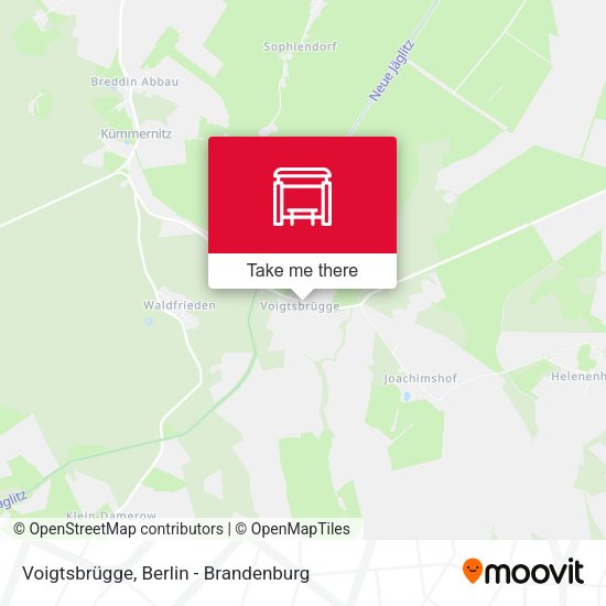 Voigtsbrügge map