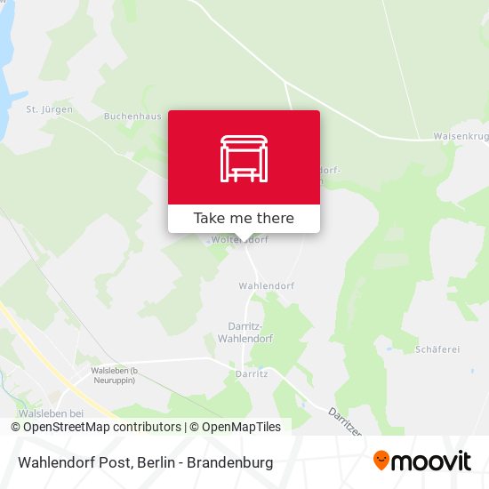 Wahlendorf Post map