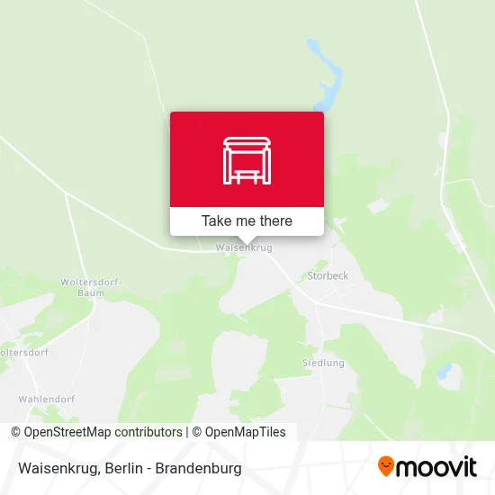 Waisenkrug map