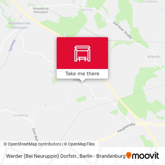 Werder (Bei Neuruppin) Dorfstr. map