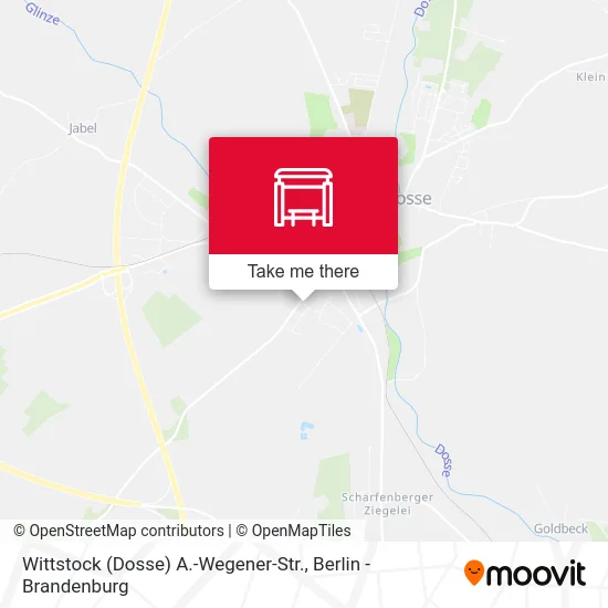 Wittstock (Dosse) A.-Wegener-Str. map