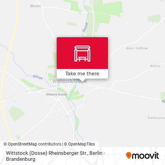 Wittstock (Dosse) Rheinsberger Str. map
