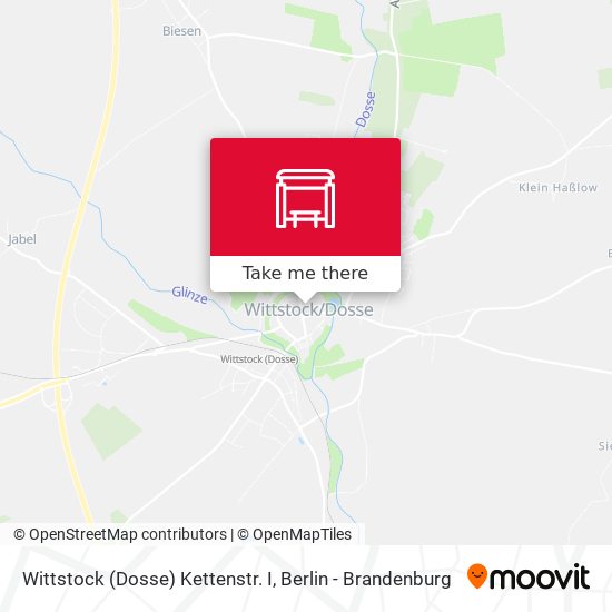 Wittstock (Dosse) Kettenstr. I map
