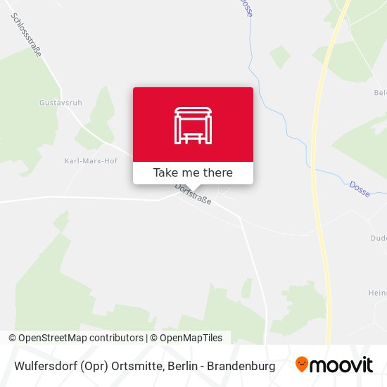 Wulfersdorf (Opr) Ortsmitte map