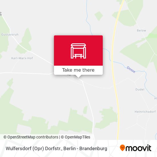 Wulfersdorf (Opr) Dorfstr. map