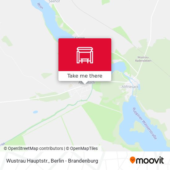 Wustrau Hauptstr. map