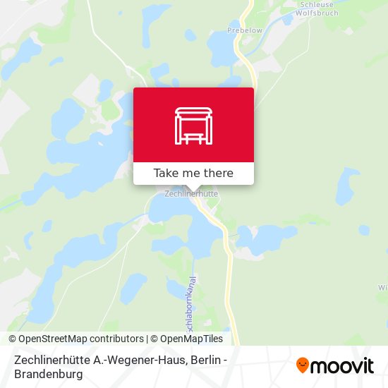 Zechlinerhütte A.-Wegener-Haus map