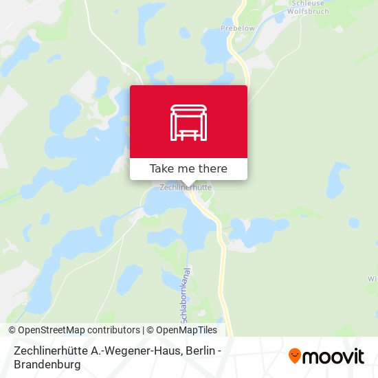 Zechlinerhütte A.-Wegener-Haus map