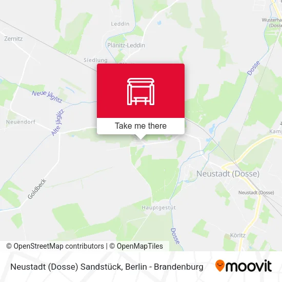 Карта Neustadt (Dosse) Sandstück