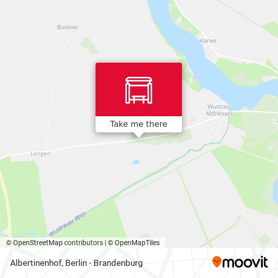 Albertinenhof map