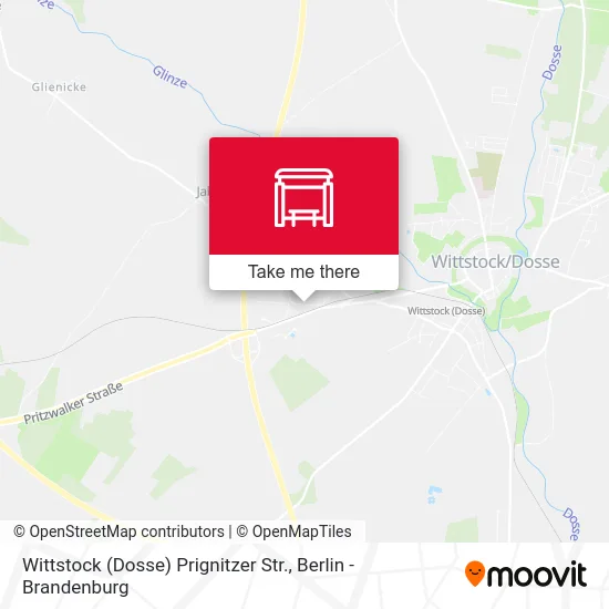 Wittstock (Dosse) Prignitzer Str. map