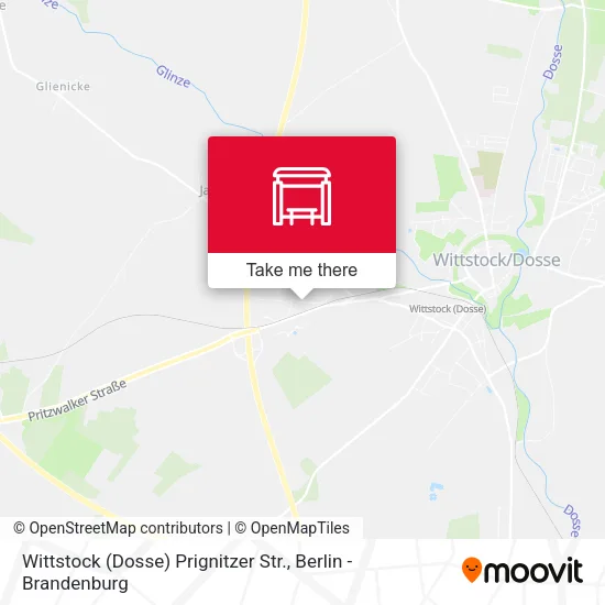 Карта Wittstock (Dosse) Prignitzer Str.